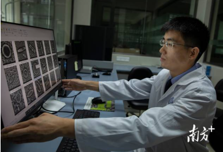 赵建师兄在工作中 图源:南方+